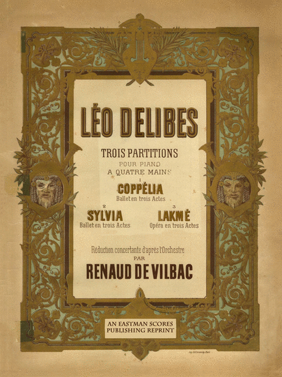 Lakme, opera en trois actes; reduction concertante d'apres l'orchestre par Renaud de Vilbac