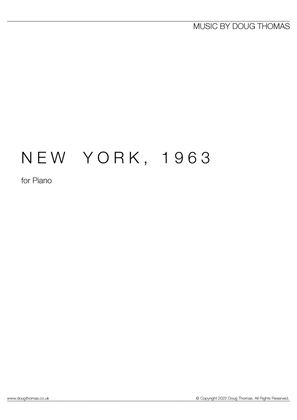 New York, 1963