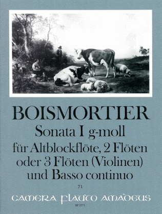 Book cover for Sonata I G minor op. 34