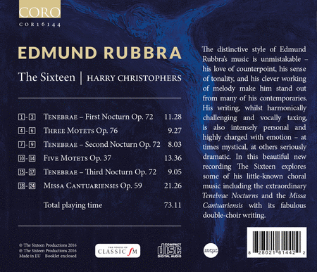 Edmund Rubbra: Choral Works