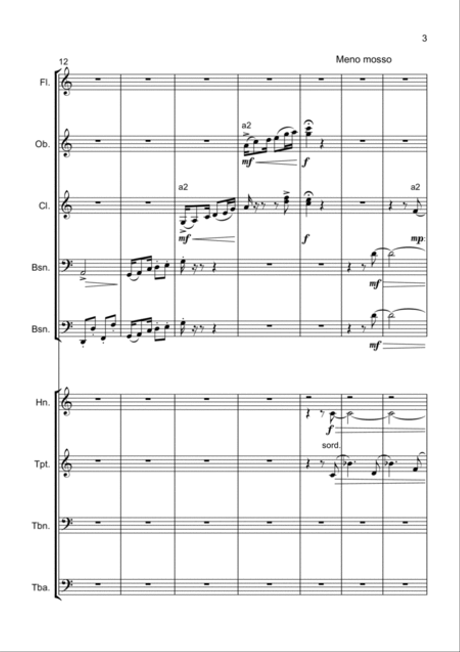 Le petit negre (The little nigar) Chamber Music scores gallery preview page 3