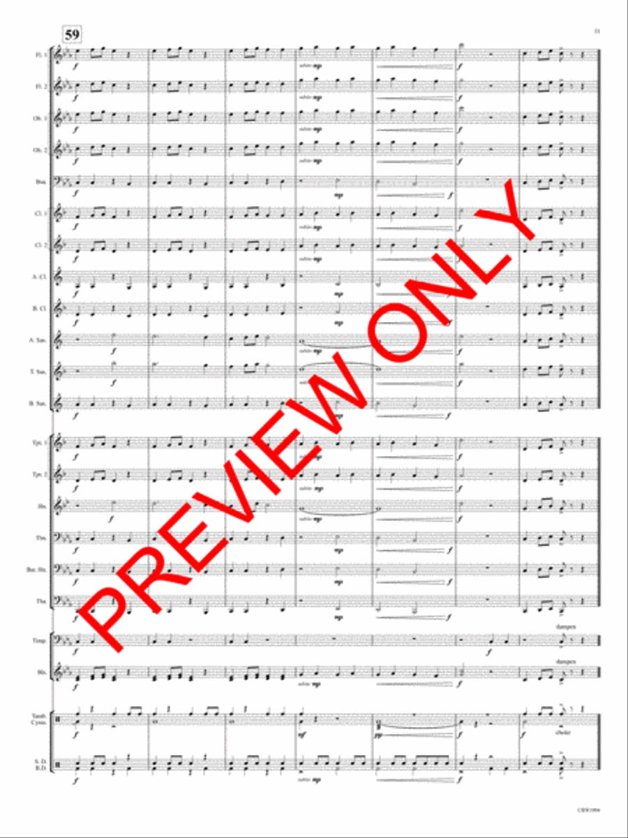 Synergos Synergos Concert Band scores gallery preview page 12