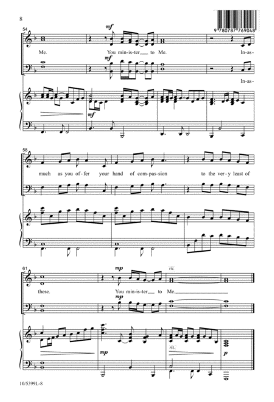 Inasmuch Inasmuch 4-Part scores gallery preview page 8