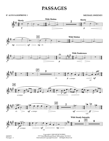 Passages - Eb Alto Saxophone 1