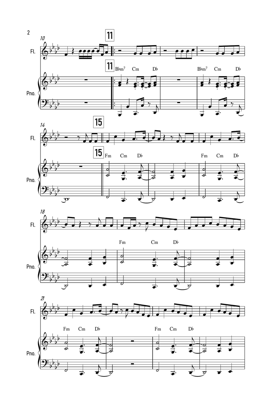 Snelle Maan Snelle Maan Flute Solo scores gallery preview page 2