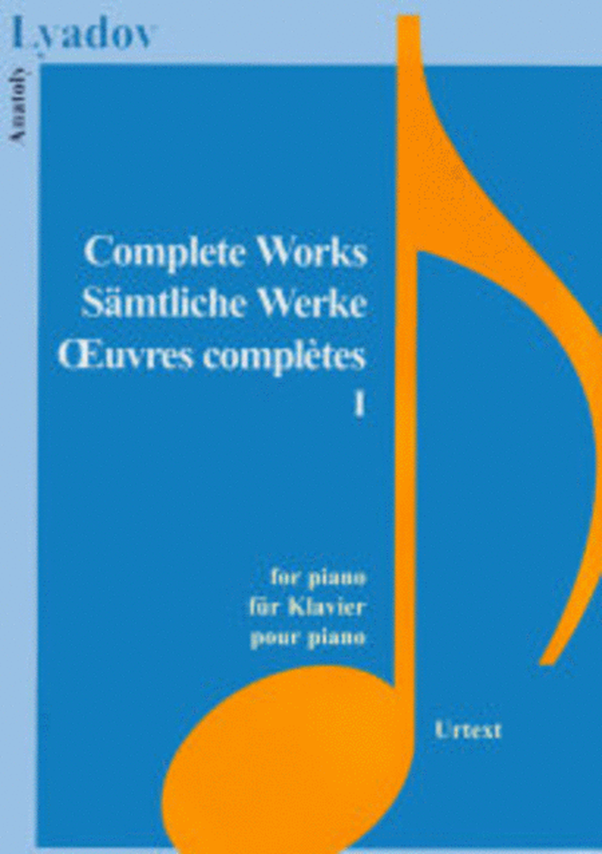 Complete Works I