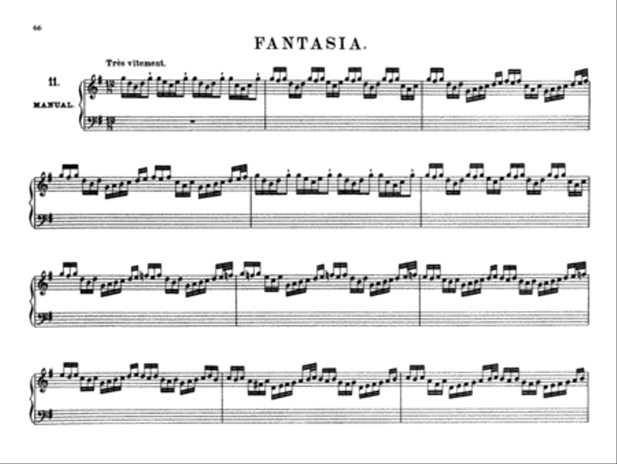 Bach: Complete Organ Works, Volume IV Organ scores gallery preview page 1