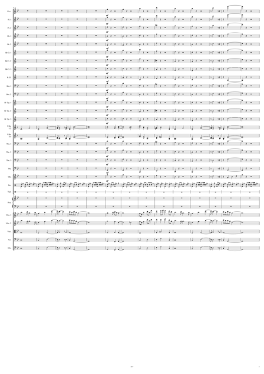 Poveglia Full Orchestra scores gallery preview page 3