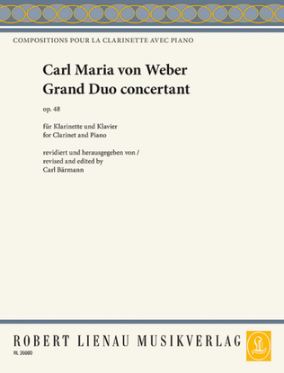 Book cover for Grand Duo concertant