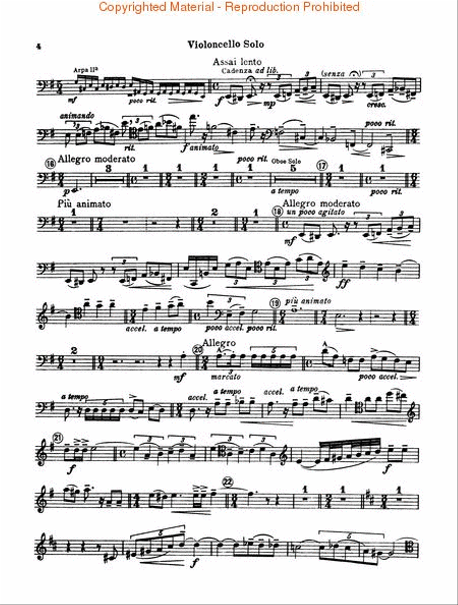 Schelomo Piano Accompaniment scores gallery preview page 3