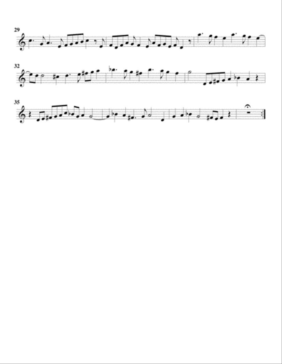 Semper Dowland semper dolens (8, 1604) (arrangement for 5 recorders) Recorder scores gallery preview page 5