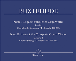 Book cover for Neue Ausgabe samtlicher Orgelwerke, Band 4