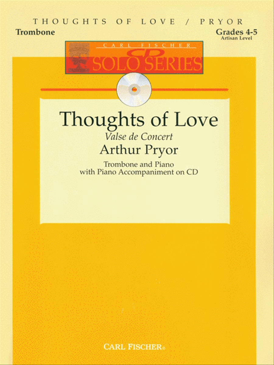 Thoughts of Love Thoughts of Love Piano scores gallery preview page 1