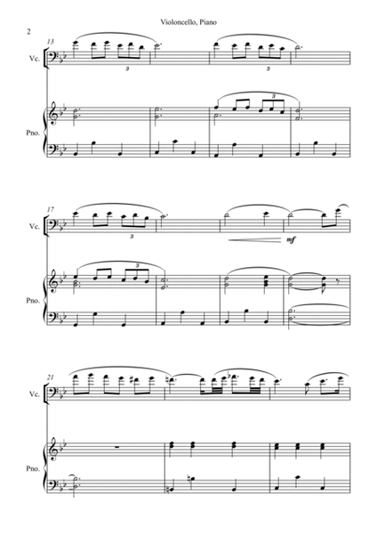 Adagio (in G minor) For Cello image number null