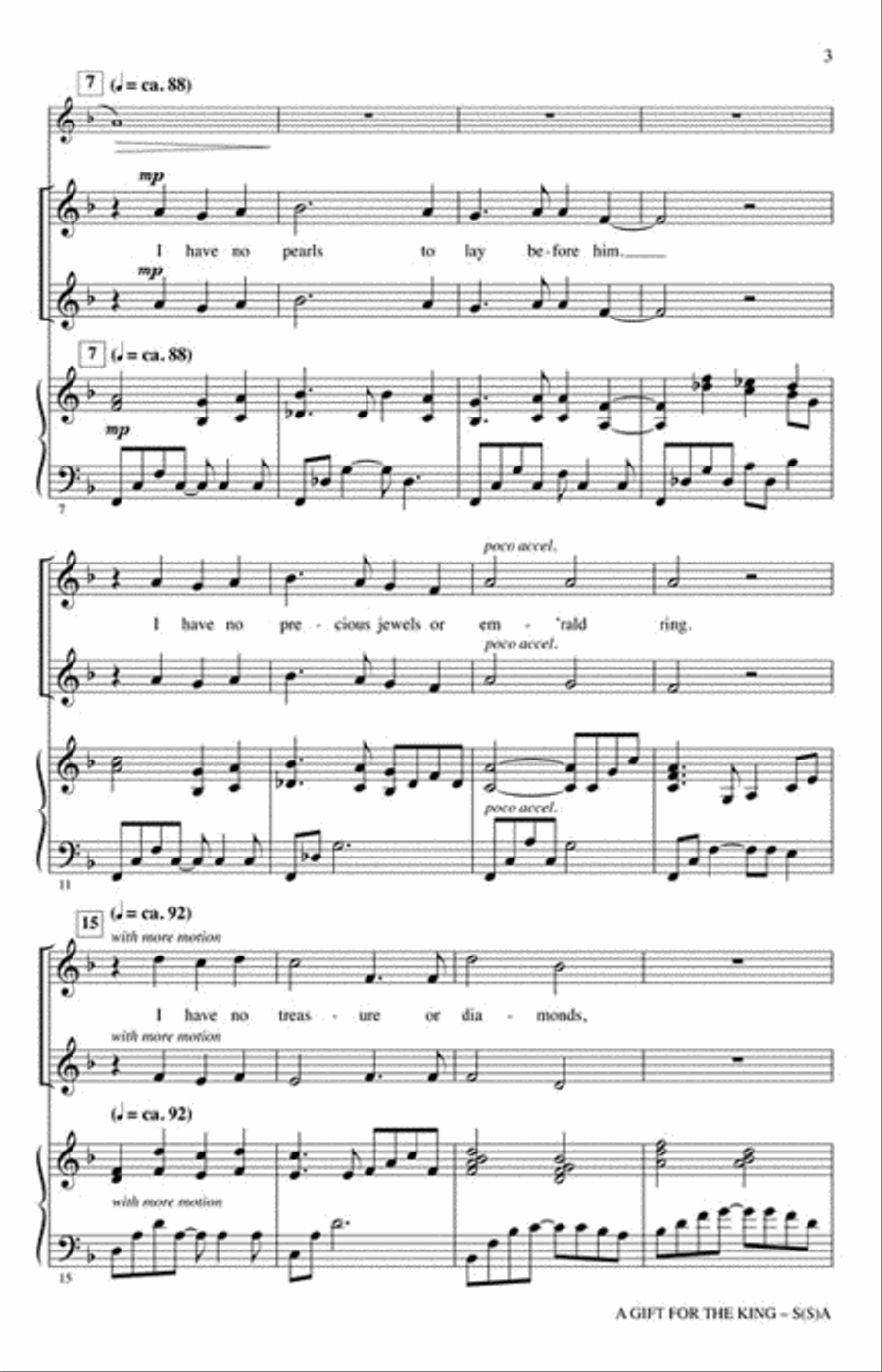 A Gift for the King SA scores gallery preview page 3