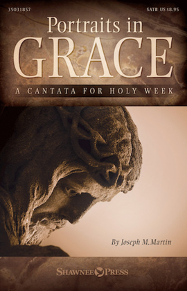 Book cover for Portraits in Grace – A Cantata for Holy Week