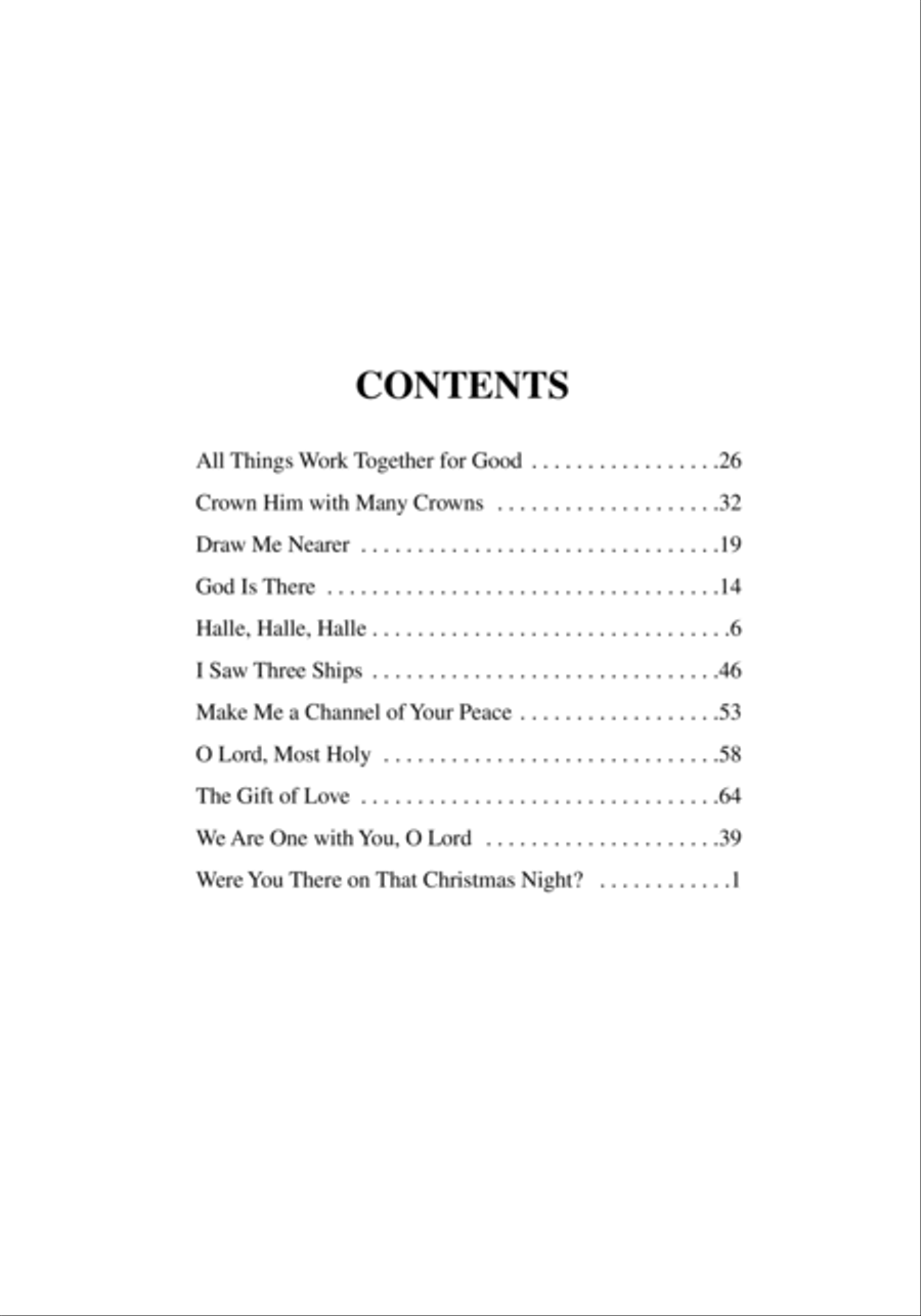 Easy Anthems, Vol. 2 3-Part scores gallery preview page 3