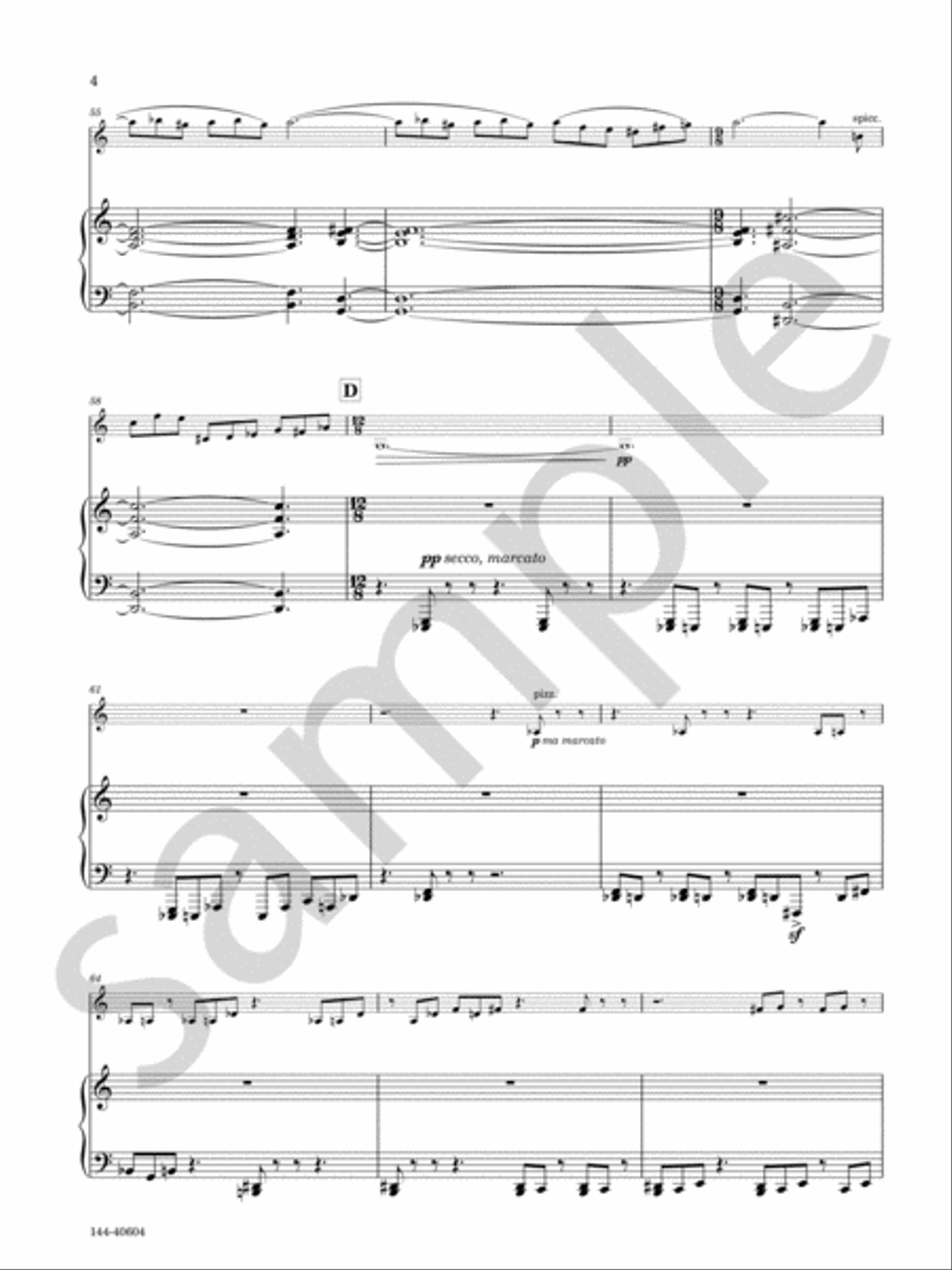 Sonata Sonata Chamber Music scores gallery preview page 6