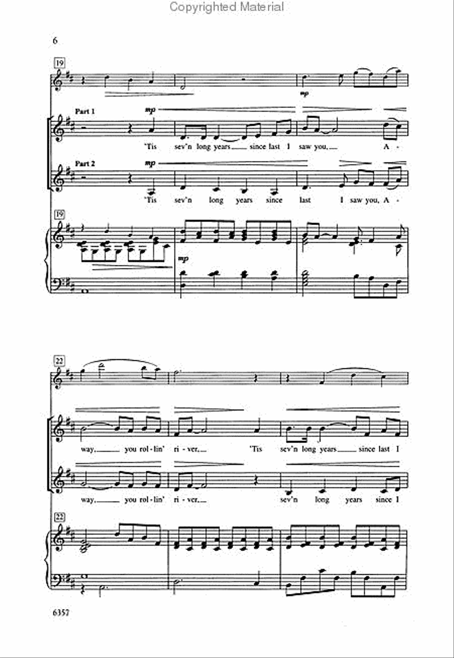 Shenandoah Shenandoah Choir scores gallery preview page 3