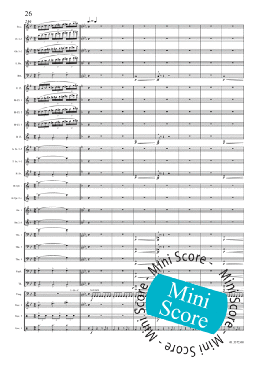 TESEO Concert Band scores gallery preview page 32