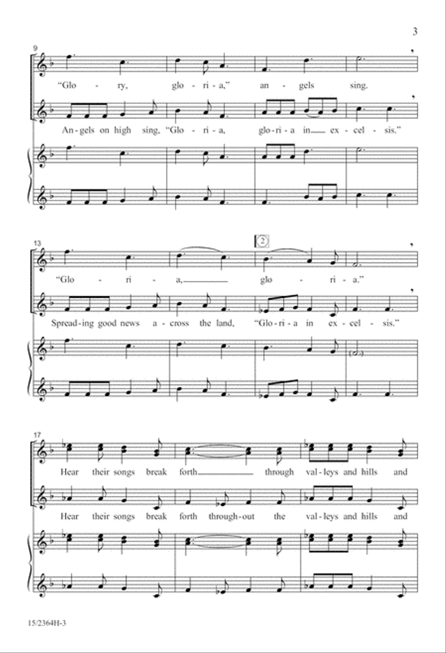 And the Angels Sang And the Angels Sang SSA scores gallery preview page 3