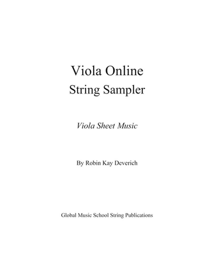 Viola String Sampler Sheet Music