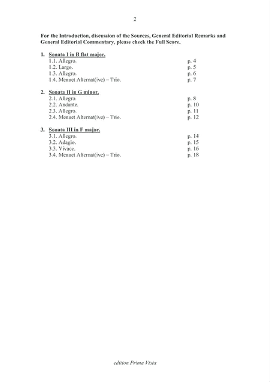 Johann Scherer, III Trios for Three Recorders, Parts Woodwind Trio scores gallery preview page 2