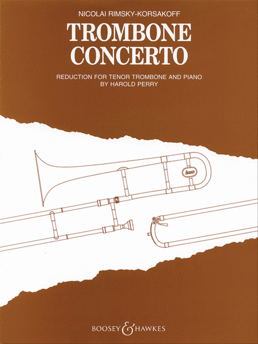 Trombone Concerto Piano Accompaniment scores gallery preview page 1