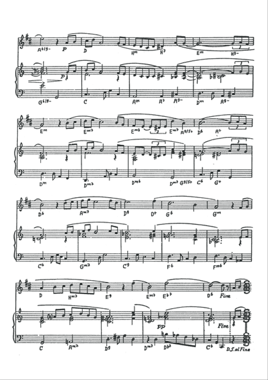 Lonesome Piano Piano, Vocal scores gallery preview page 4