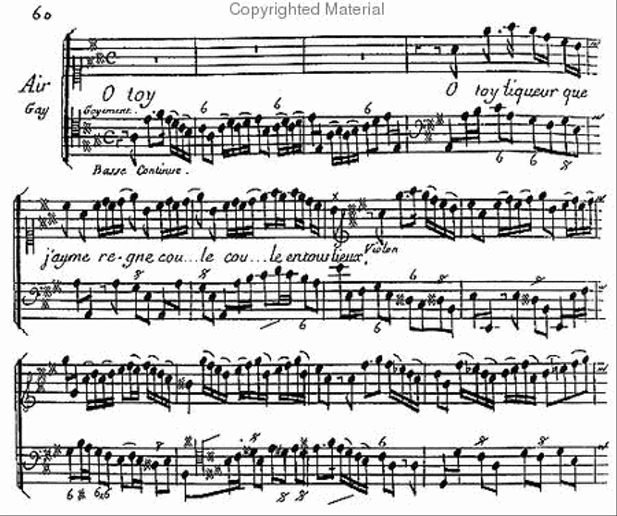 Le caffe (cantata, extract from Book III) - 1703