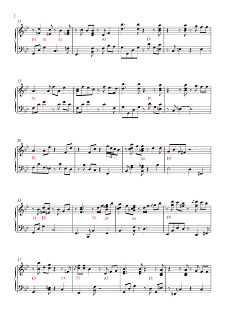 Don't Know Why Harp scores gallery preview page 2