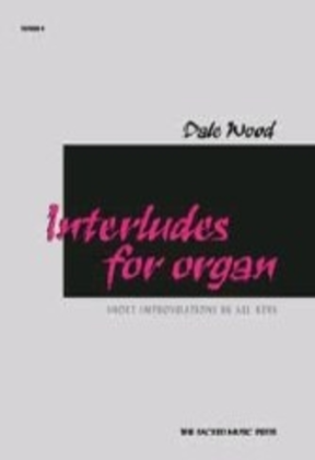 Book cover for Interludes for Organ