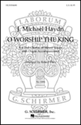 Book cover for O Worship The King Organ