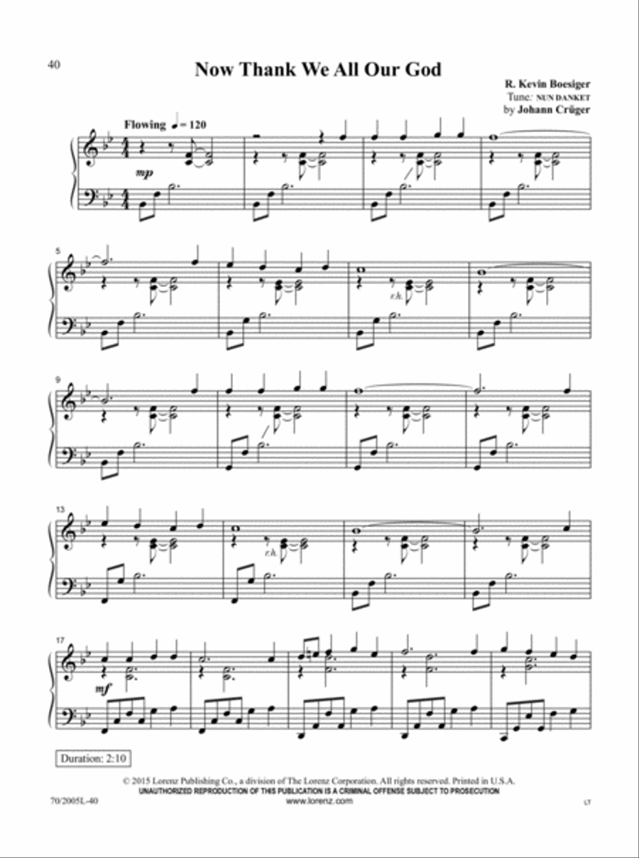 The Church Pianist's Library, Vol. 19 Piano Solo scores gallery preview page 15