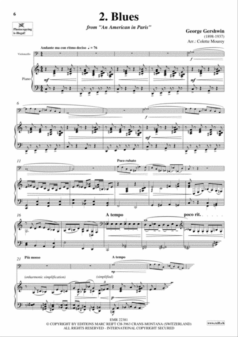 Gershwin 20 Greatest Hits Piano Accompaniment scores gallery preview page 4