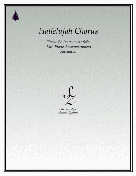 Hallelujah Chorus (treble Eb instrument solo) image number null