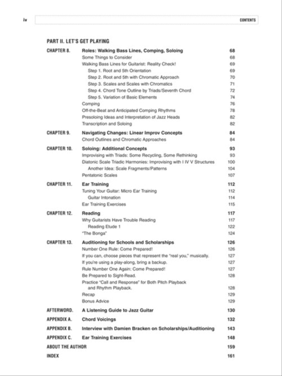 The Practical Jazz Guitarist Electric Guitar scores gallery preview page 3