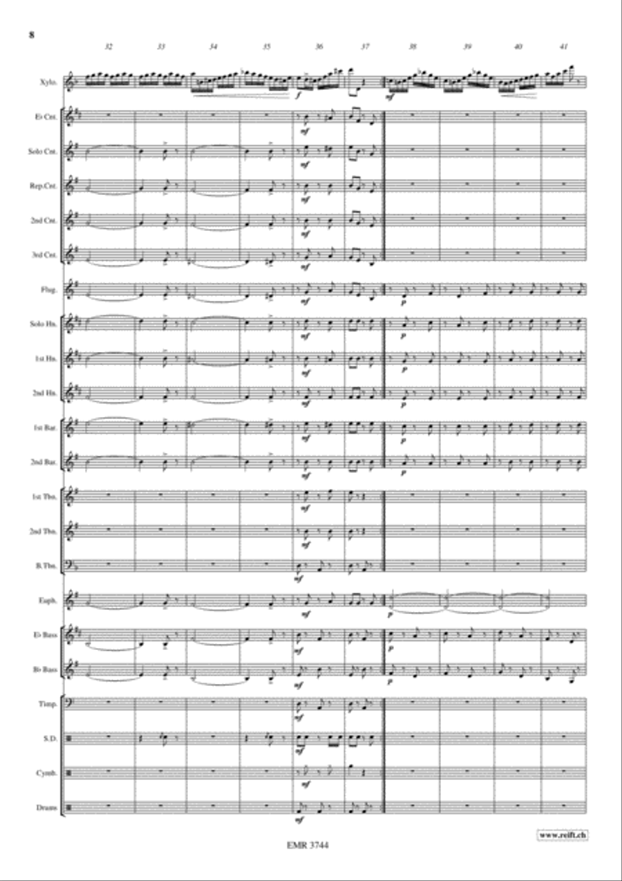 Csardas Brass Band scores gallery preview page 9