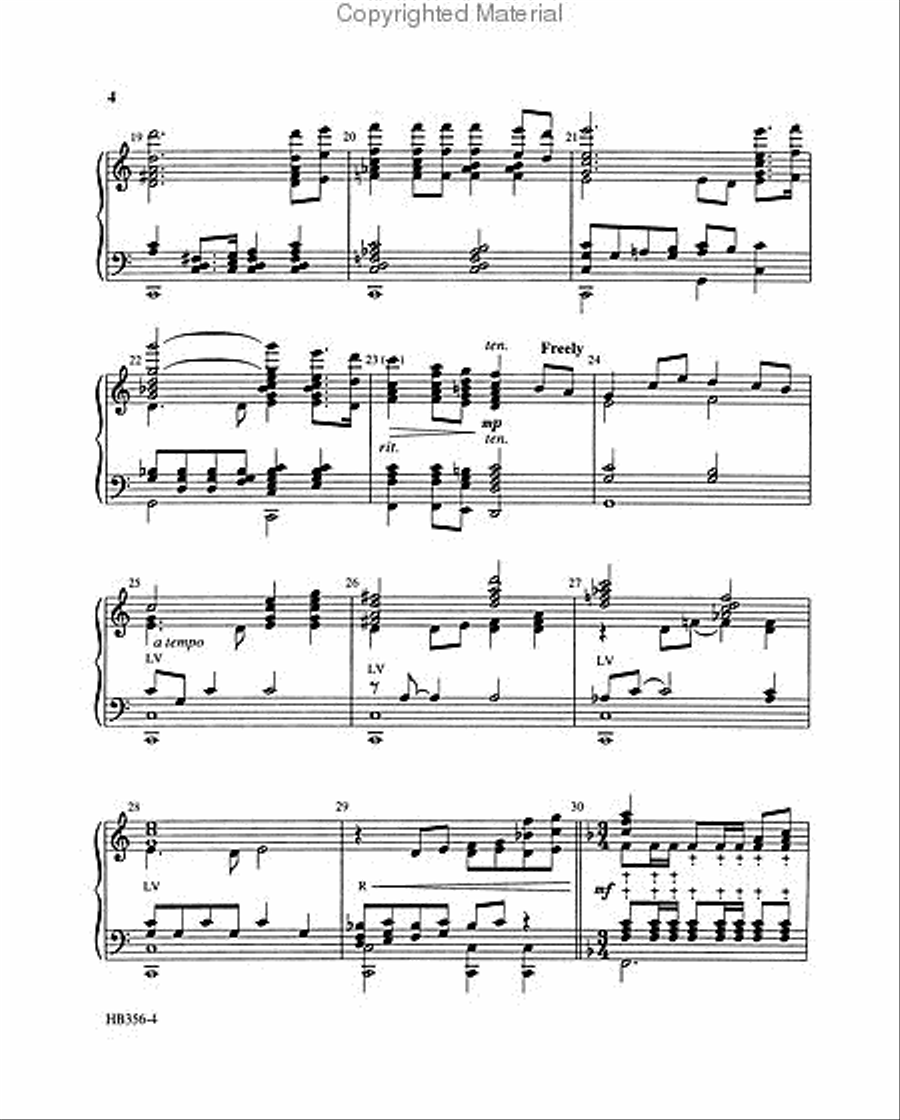 In the Sweet By and By - Page 5-Octaves scores gallery preview page 3