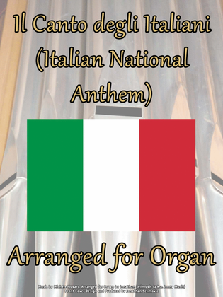 Book cover for Il Canto degli Italiani (Italian National Anthem) Organ Cover