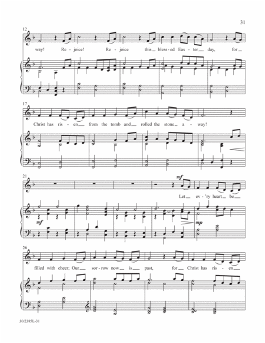 Simply Natalie Sleeth Unison Choir scores gallery preview page 32