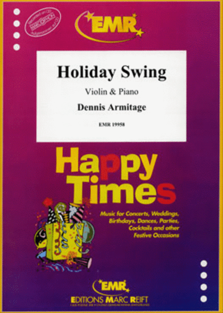 Holiday Swing Violin Solo scores gallery preview page 1
