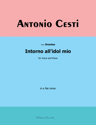 Intorno all'idol mio, by Antonio Cesti, in d sharp minor