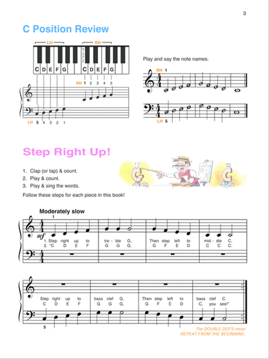 Alfred's Basic Piano Course Lesson Book, Level 1B Piano Method scores gallery preview page 2