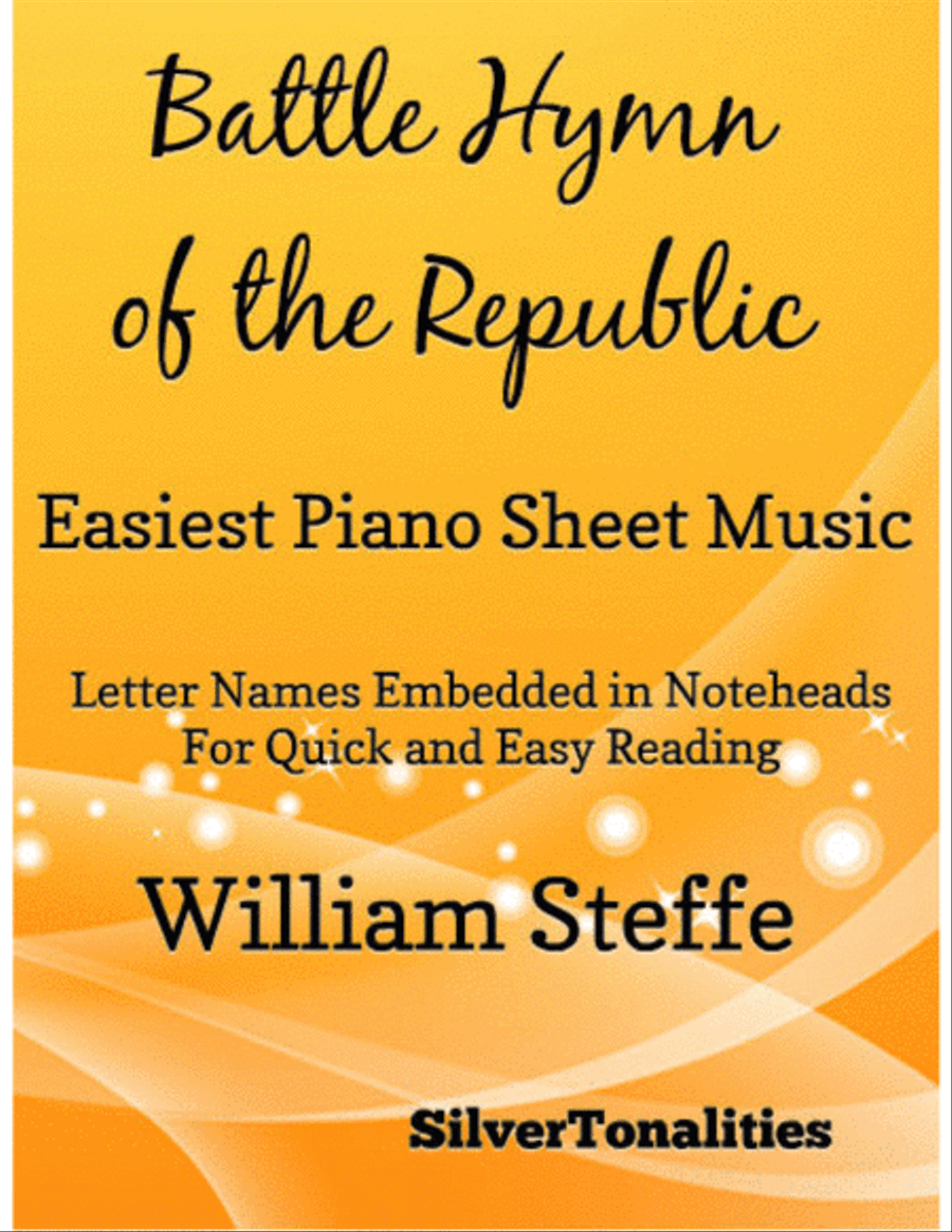 Battle Hymn of the Republic Easiest Piano Sheet Music Easy Piano scores gallery preview page 1