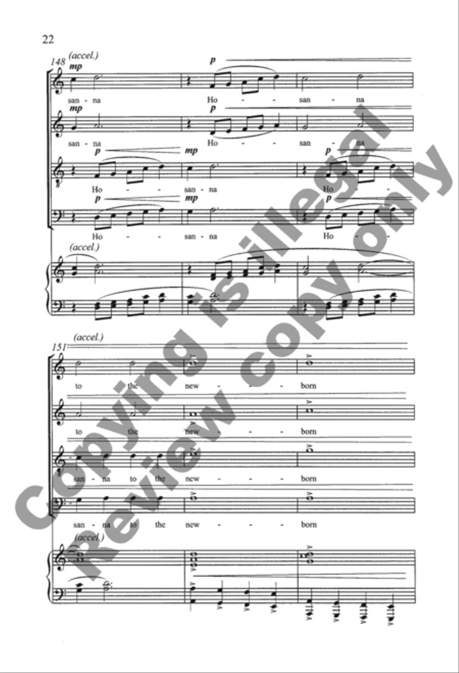 Appalachian Carols: 1. Wondrous Love 4-Part scores gallery preview page 41