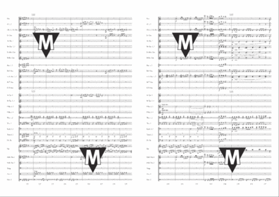 Romanian Dances II - Suite Concert Band scores gallery preview page 9