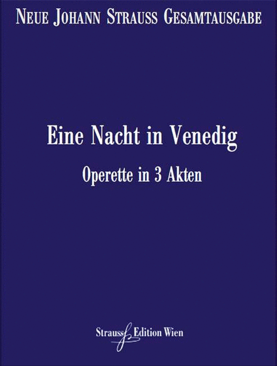 Eine Nacht in Venedig RV 510A/B Series I/2/10 Choir scores gallery preview page 1