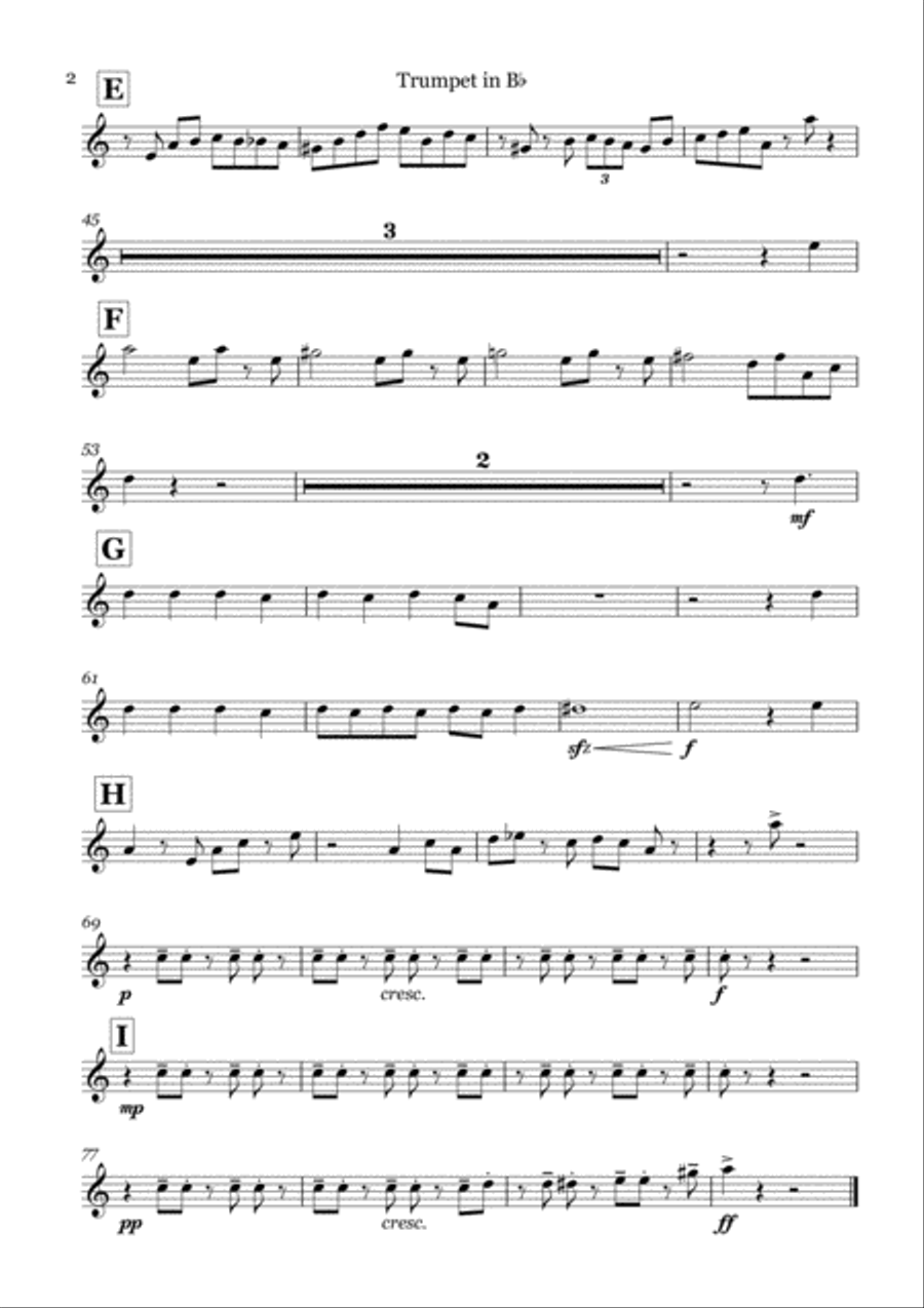 It Don't Mean A Thing (If It Ain't Got That Swing) Brass Ensemble scores gallery preview page 5