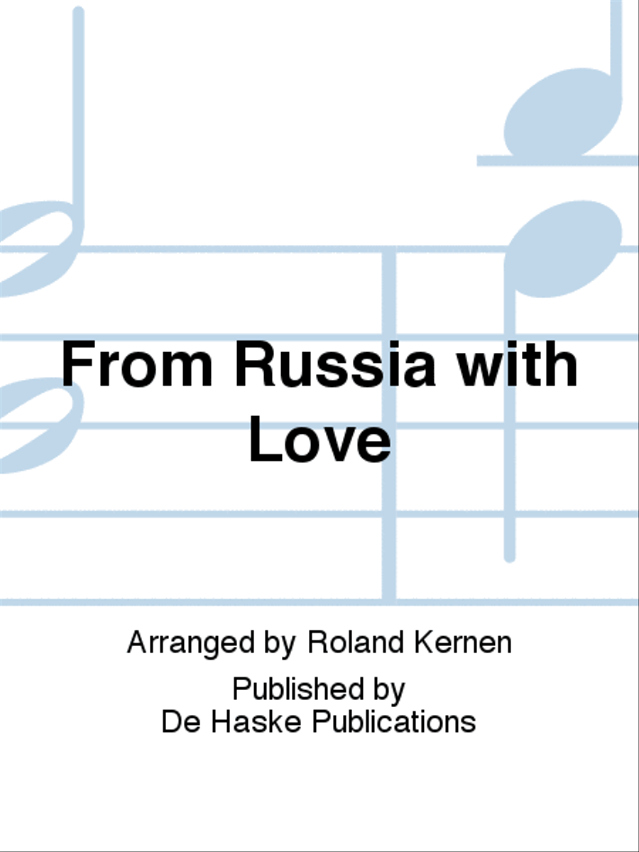 From Russia with Love Concert Band scores gallery preview page 1